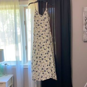 Small floral maxi dress